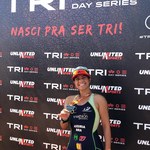 Aluna do IEFE, Lawinya Assíria, é destaque em Campeonato Brasileiro de Triathlon