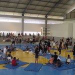 Atividade do IEFE com alunos da Escola Municipal Maria Carmelita Cardoso Gama
