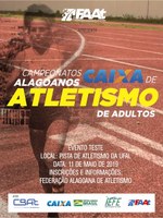 Campeonato Alagoano de Atletismo no Complexo Esportivo do IEFE
