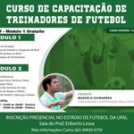 Curso de capacitação de treinadores de futebol